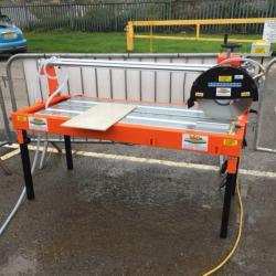 HIRE BRIDGE SAW 1200 x 110MM TILE CUTTER