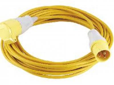 EX1 HIRE EXTENSION CABLE 110V 16AMP 14M LONG