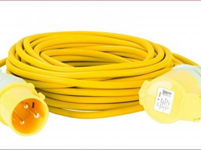 EX4 HIRE EXTENSION CABLE 110V 32AMP 14 M LONG
